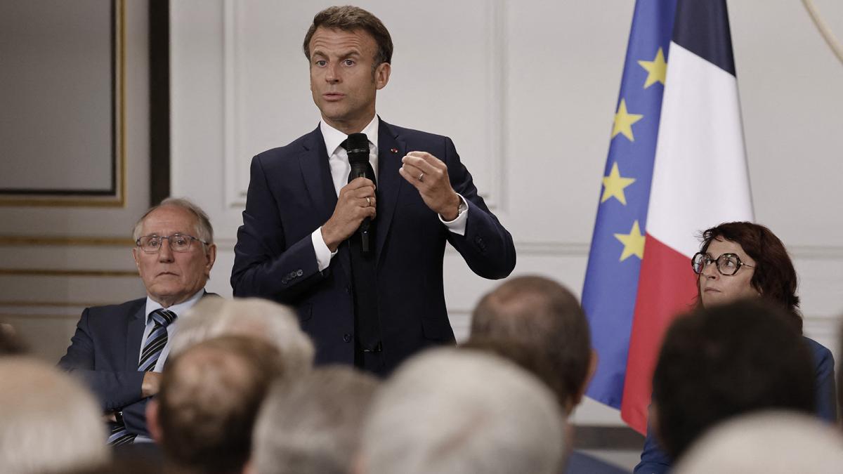 Quien no fue invitado fue el presidente francs Emmanuel Macron pese a que manifest explcitamente su inters en participar Foto archivo AFP