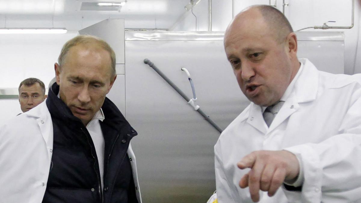 Putin acus a Prigozhin que conoca desde los aos 1990 de traidor Foto AFP