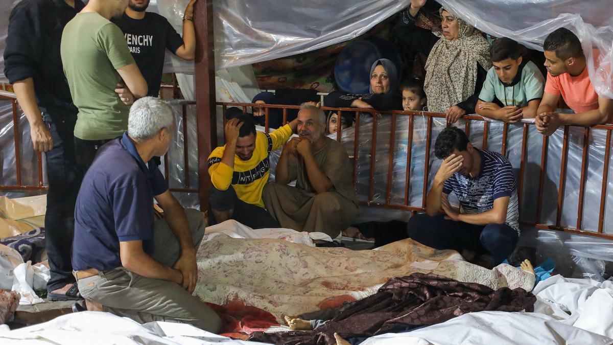 Las autoridades alertaron por la falta de electricidad y provisiones en la unidad sanitaria Foto AFP