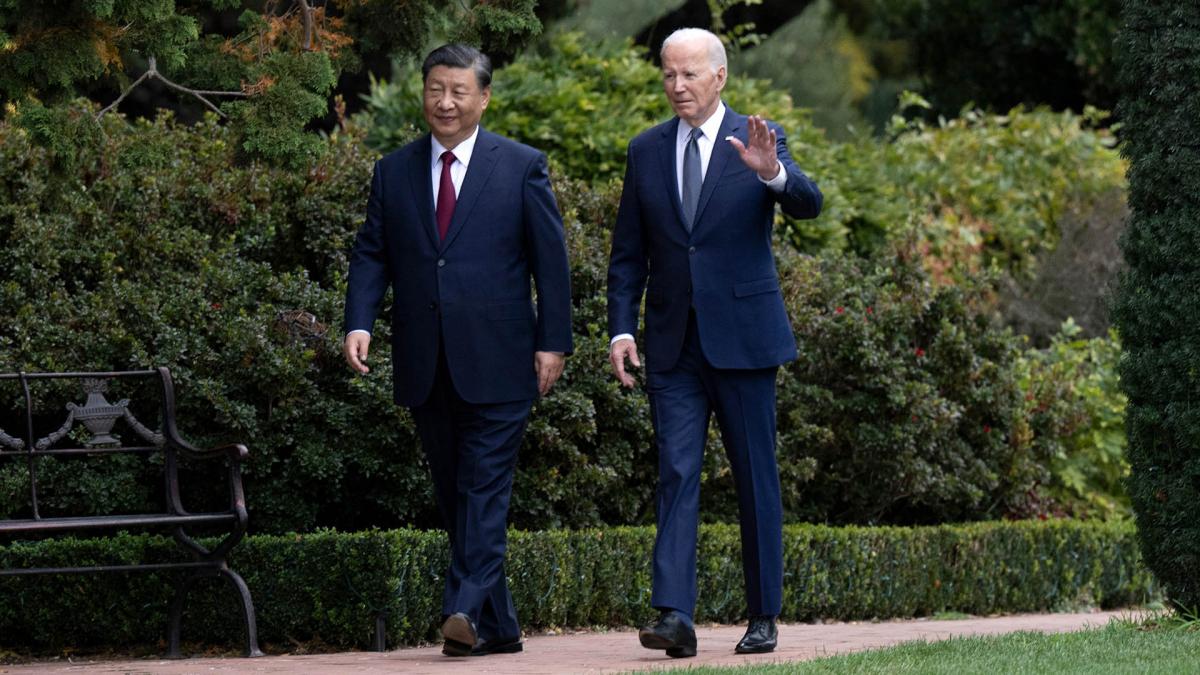 Biden y Xi se reunieron en San Francisco para disolver tensiones diplomticas Foto AFP