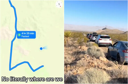 Coches Google Maps Desierto 1