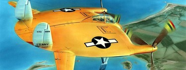 Durante la Segunda Guerra Mundial, EEUU quiso reinventar el avión. Lo que le salió fue un platillo volante 