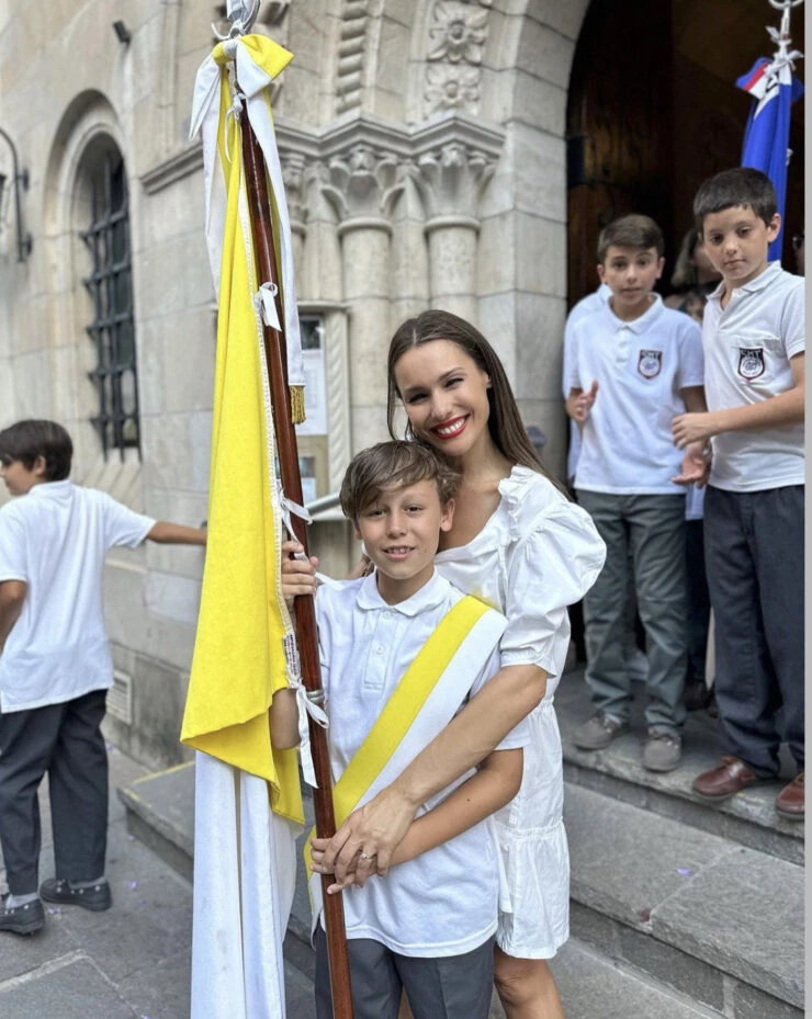 El orgullo de Pampita por el logro de Beltrán Vicuña, uno de sus hijos. Foto: Instagram.