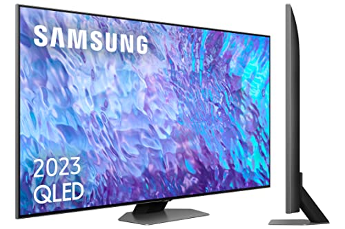 SAMSUNG TV QLED 4K 2023 65Q80C Smart TV de 65" con Direct Full Array, Procesador Neural 4K con IA, Real Depth Enhancer, 40W con Dolby Atmos® y Motion Xcelerator Turbo+