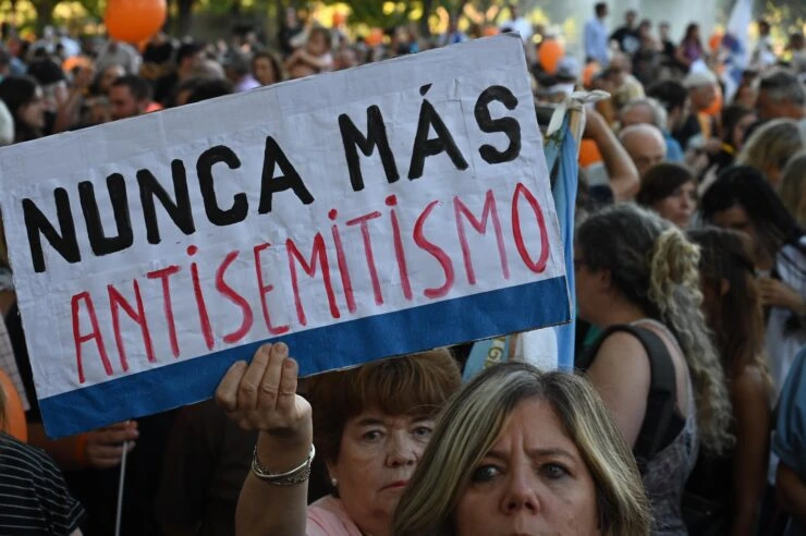 Kfir Bibas, el bebé argentino secuestrado por Hamas cumple un año y piden por su liberación. Foto: RS Fotos. 