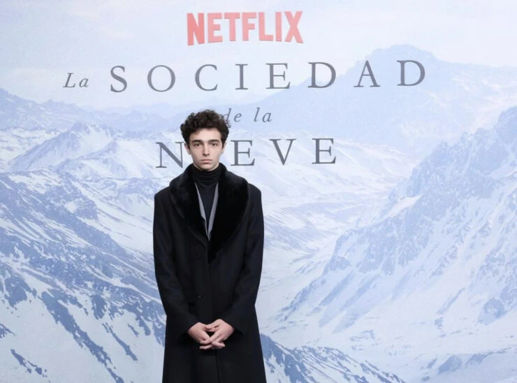 Blas Polidori, el protagonista de La “Sociedad de la Nieve”, debutó en el Fashion Week de París