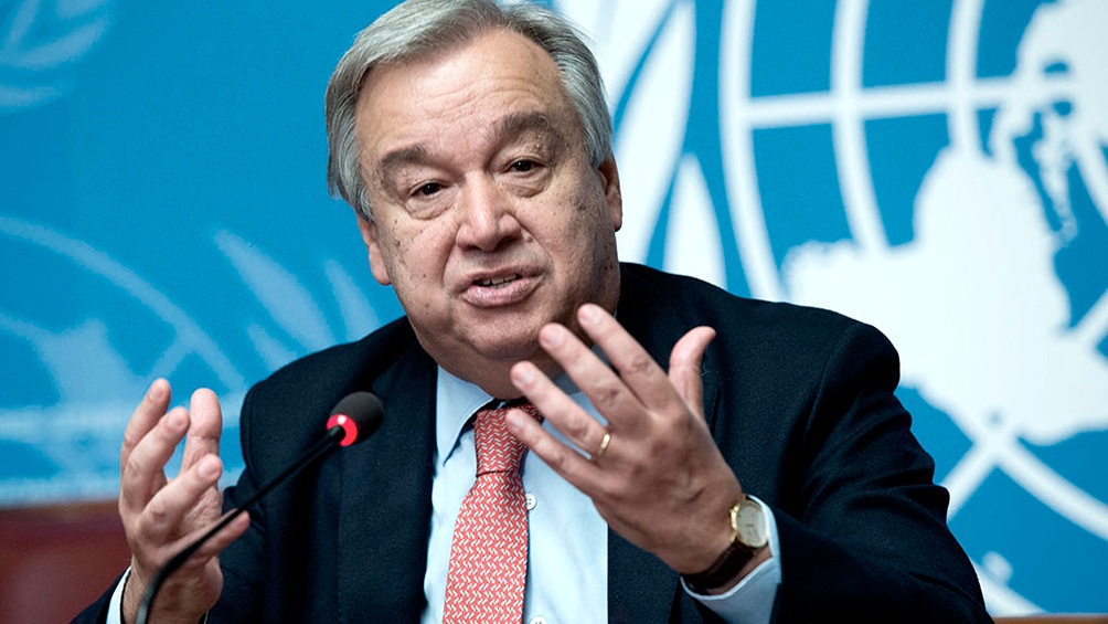 El secretario general de la ONU impulsa la histrica solucin de los dos estados