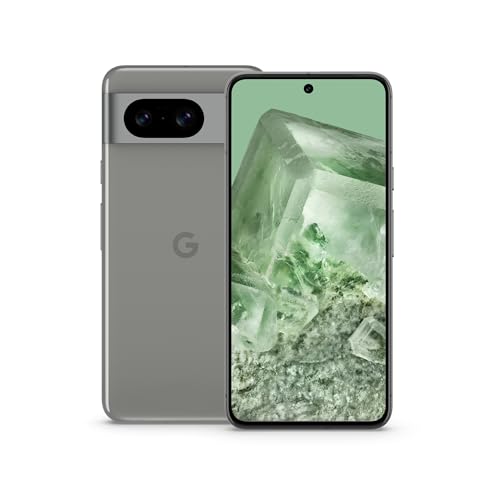 Google Pixel 8 - Smartphone Android libre con Cámara Pixel avanzada, batería con autonomía de 24 horas y potentes funciones de seguridad - Verde Liquen, 128GB