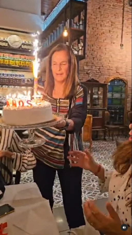 Las fotos del cumpleaños de Sandra Mihanovich