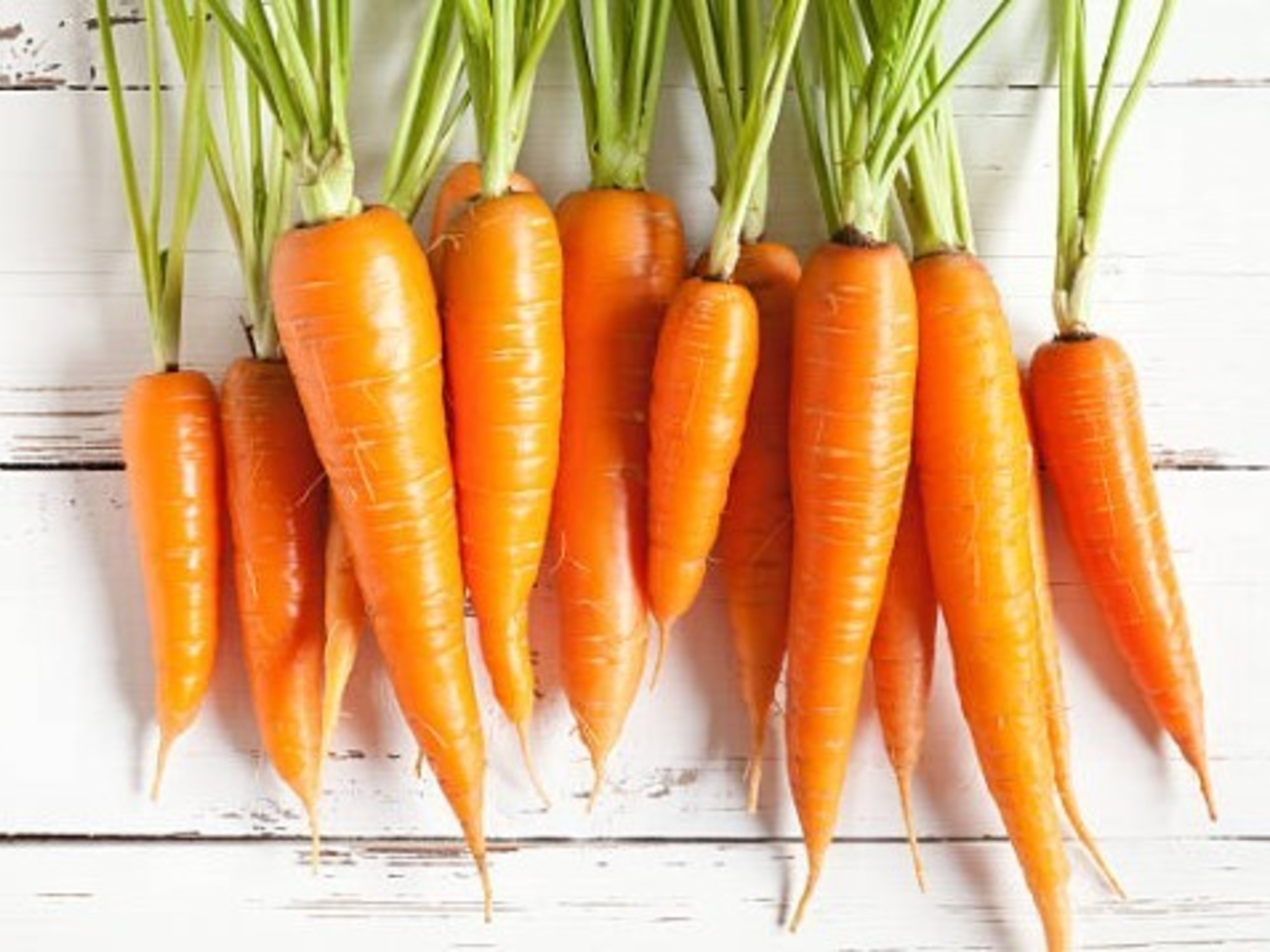Las zanahorias, entre los alimentos ricos en colágeno. también los cítricos y el pescado. Foto: iStock.