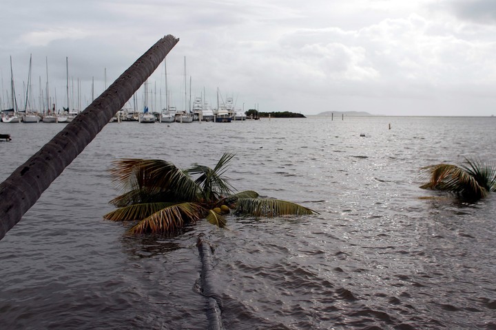 El Irma fue el huracán más potente de la historia de Puerto Rico. Foto: AFP