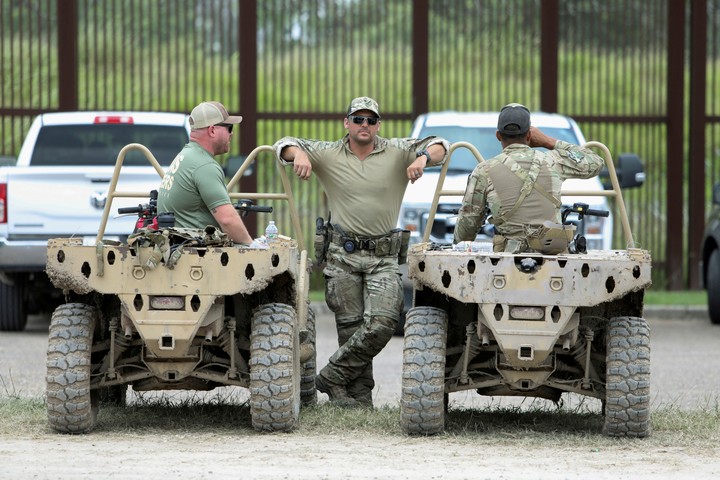 Controles fronterizos en Texas. Foto: Reuters.