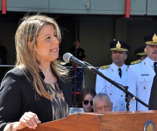 Bullrich profundiza la línea Bukele  | Presentó a su nueva secretaria de Seguridad, Alejandra Monteoliva