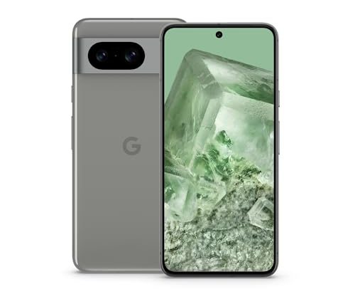 Google Pixel 8 - Smartphone Android libre con Cámara Pixel avanzada, batería con autonomía de 24 horas y potentes funciones de seguridad - Verde Liquen, 128GB