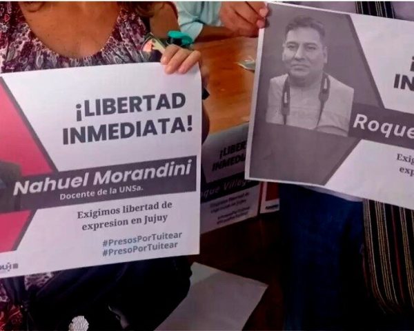 Liberaron a los dos detenidos por tuitear sobre los cuernos de Gerardo Morales | Nahuel Morandini y Roque Villegas estuvieron 2 meses presos en Jujuy