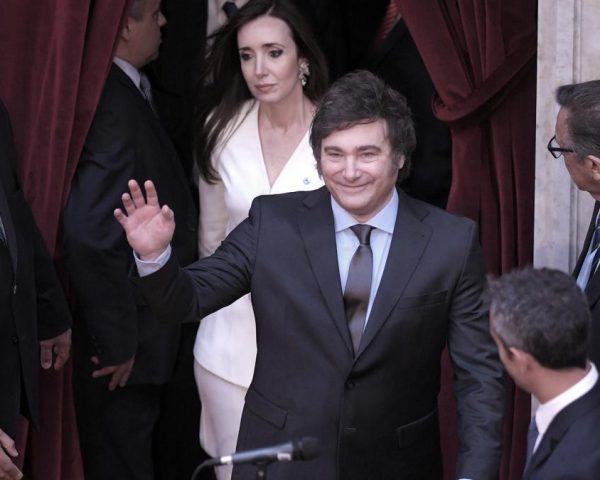 El primer mandatario terminar de definir su discurso con Santiago Caputo y Karina dejaron saber fuentes cercanas al Gobierno Foto Julin lvarez