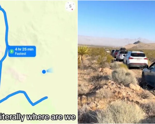 Coches Google Maps Desierto 1